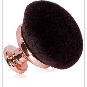 Blend & Blur Extra Large Body Makeup Brush for Self Tanner, Leg Makeup Gray Bag